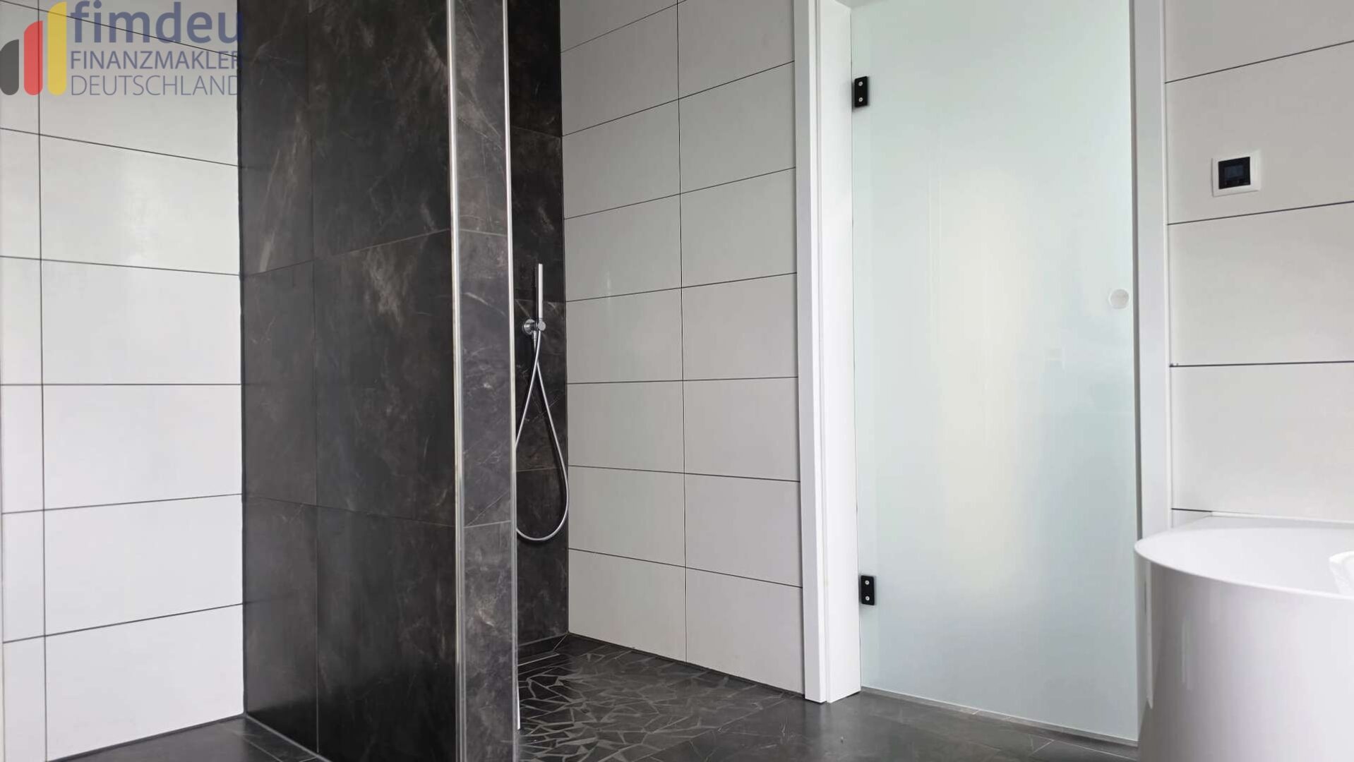 Vernünftige Dusche